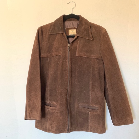 Women Genuine Swede Leather Jacket from Mexico - Picture 2 of 7